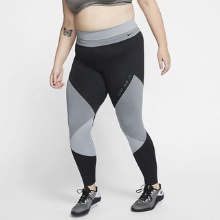 Colanti Nike One (Plus Size) Dama Negrii Gri Deschis Negrii | IOVX-38540